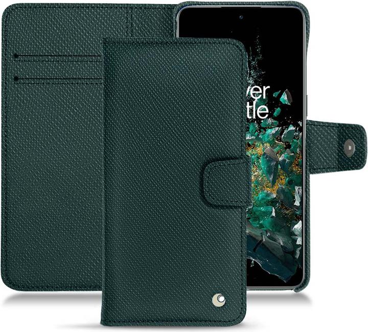 Actual product image Noreve Leather wallet with horizontal flap (OnePlus 10T)