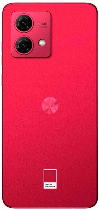 Actual product image Motorola moto g84 (256 GB, Viva Magenta, 6.55", Hybrid Dual SIM, 50 Mpx, 5G)