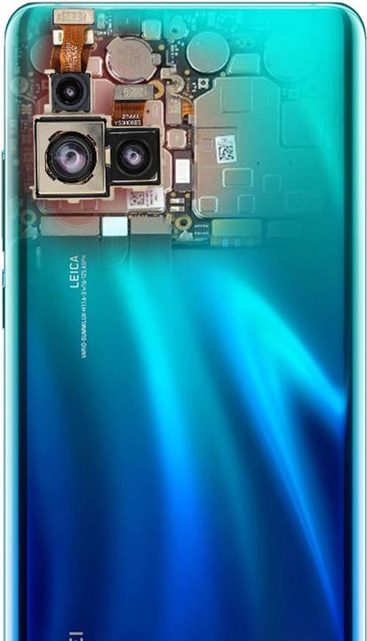 Actual product image Clappio Huawei P30 Pro rear camera replacement part (Rechargeable battery, Huawei P30 Pro)