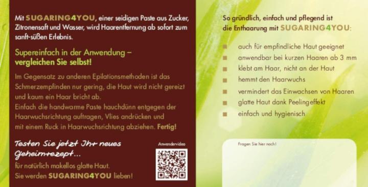 Produktbild Sugaring Cane Zuckerpaste Beauty-Set, Soft, 250g (1 x)