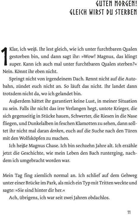 Produktbild Riordan:Magnus Chase 1: Das Schwert des