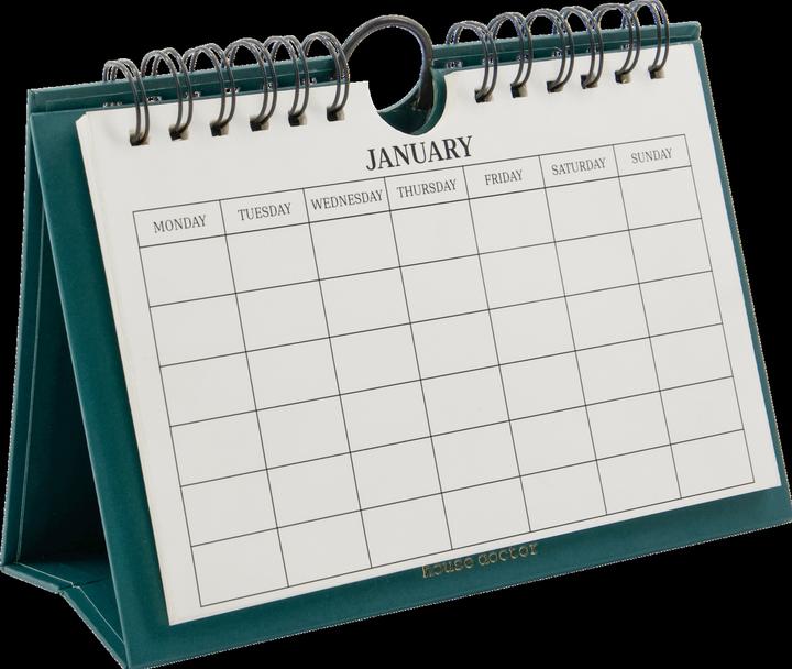 Actual product image House Doctor Calendar, HDView, Green