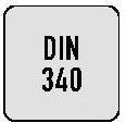 Produktbild Dormer Spiralbohrer DIN 340 Typ N A110 Nenn-Ø 6,6 mm HSS profilgeschliffen Dampfangelassen Zy 6xD Rechts (6.6 Millimeter)