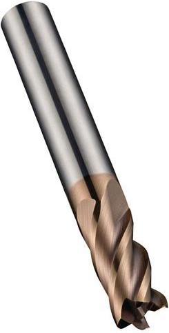 Actual product image Dormer End mill S767 Nominal Ø 20 mm Radius 2 mm Total length 104 HM TiSiN Number of cutting edges 4