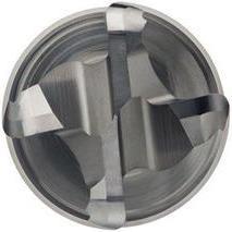 Actual product image Dormer End mill S262 Nominal Ø 12 mm Radius 0.3 mm Total length 8 HM AlCrN 40 ° Number of cutting edges 4