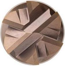 Dormer Schaftfräser S526 Nenn-Ø 10 mm Gesamtlänge 100 mm Schneide HM TiSiN 50 ° Schneidenanzahl 6
