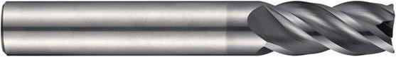 Actual product image Dormer End mill S763 Nominal Ø 14 mm Radius 1.5 mm Total length 9 HM AlCrN 40 ° Number of cutting edges 4