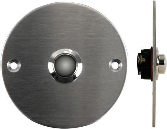 Perel Doorbell Push Button In Stainless Steel - No (Cable)