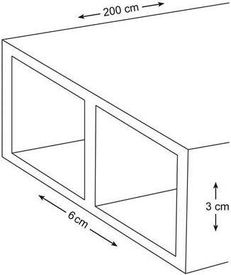 Image du produit Velleman PROFIL EN ALUMINIUM - 200 cm - 30 x 65 mm - 1.35 mm (200 cm)