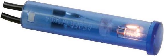 Velleman KONTROLL-LAMPE - RUND - BLAU - 24 V - 7 mm