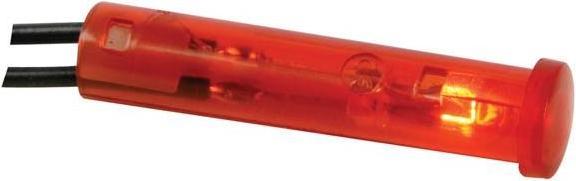 Velleman KONTROLL-LAMPE - RUND - ROT- 220 V - 7 mm