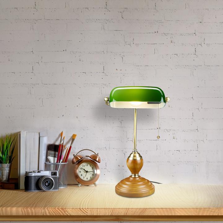 Produktbild Relaxdays Bankerlampe (E27)