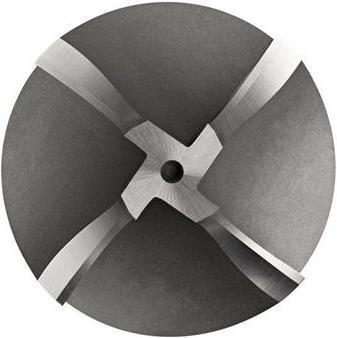 Actual product image Dormer Quarter circle profile cutter C700 Radius 12.5 mm Nominal-Ø 35 mm HSS-E Blank Number of cutting