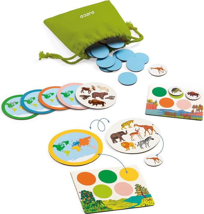 Actual product image Djeco ??aidimas - Animo Mondo