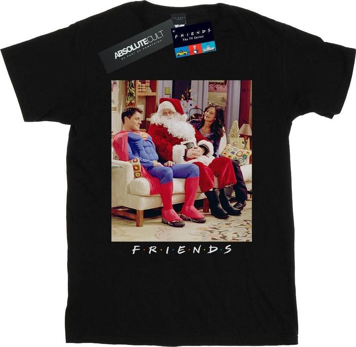 Friends Superman And Santa TShirt (XL)