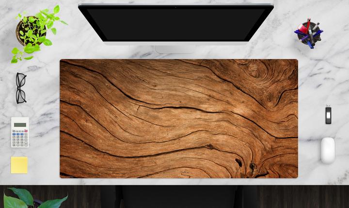 Produktbild CoverYourDesk Schreibtischunterlage Rustikales Holz für Landhausromantik