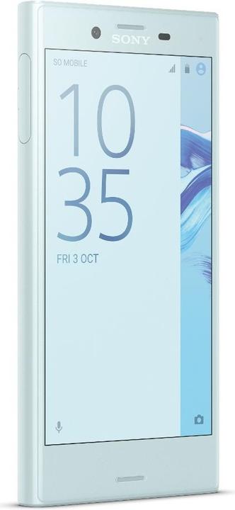 Actual product image Sony Xperia X Compact (32 GB, Mist Blue, 4.60", Single SIM, 23 Mpx, 4G)