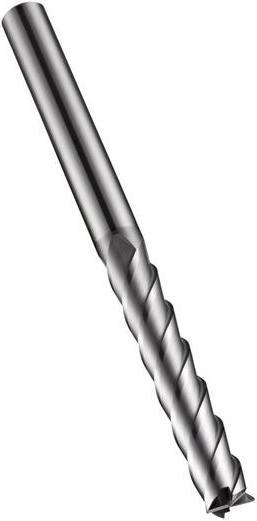 Produktbild Dormer Schaftfräser S718 Nenn-Ø 3 mm Gesamtlänge 100 mm Schneiden HM AlCrN 40 ° Schneidenanzahl 4