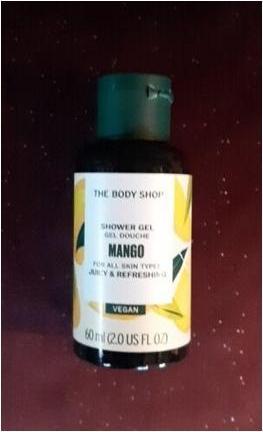 Actual product image Body Shop Shower Gel (60 ml)