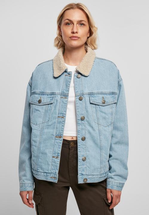 Immagine prodotto Urban Classics Giacca in denim Sherpa oversize da donna - 19395 (XXL)