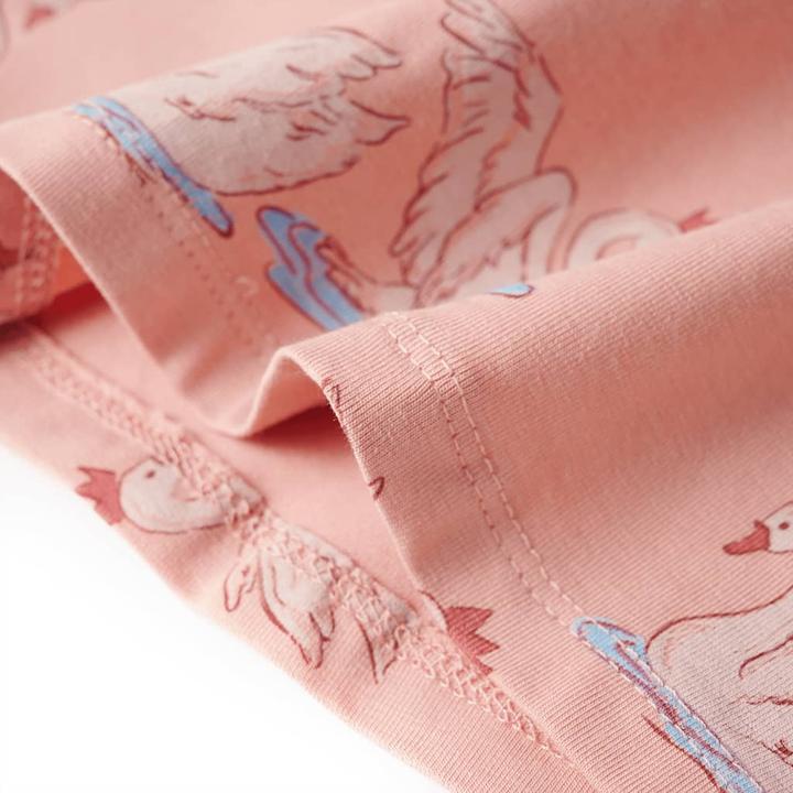 Produktbild VidaXL Kinderpyjama mit Langen Ärmeln Hellrosa 92,Material: 95 (92)