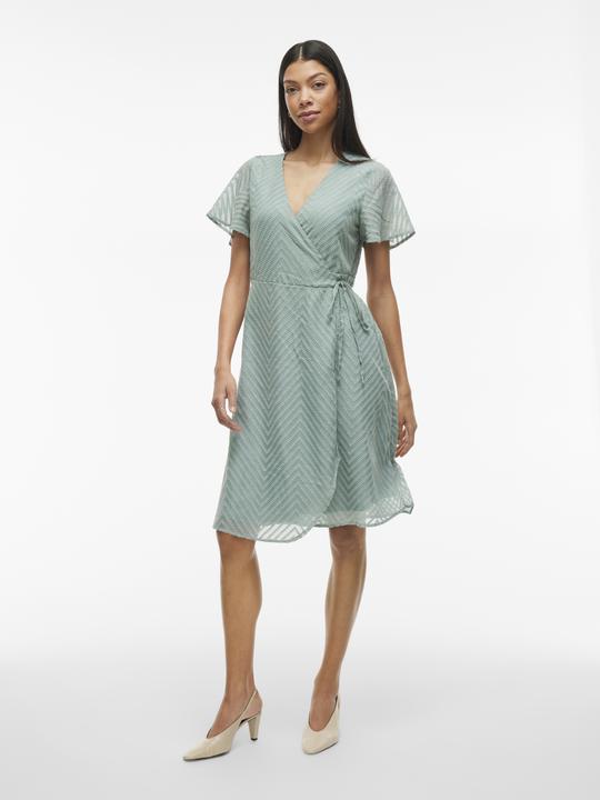 Produktbild Vila Petite – Midi Wickelkleid (36)