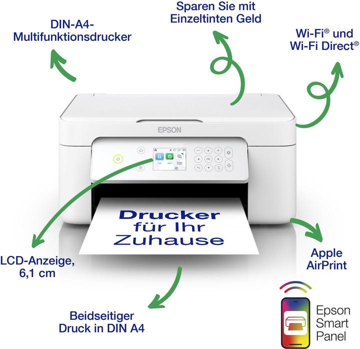 Actual product image Epson Expression Home XP-4205 MFP inkjet 3in1 33ppm mono 15ppm colour (P) (Ink, Colour)