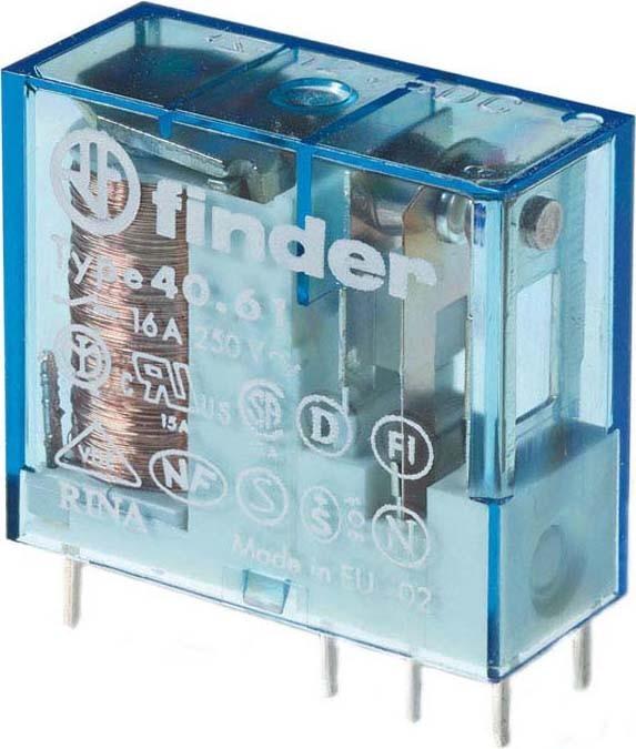 Produktbild Finder Relais Serie 40.61 12VDC 16A