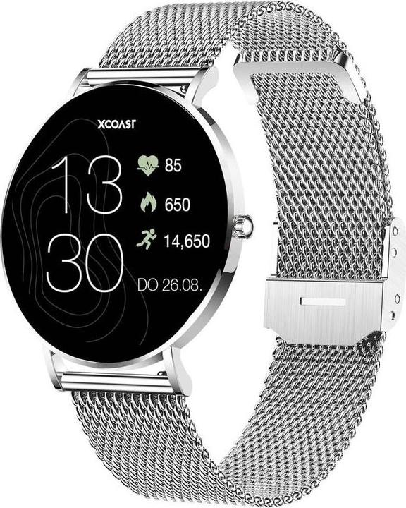 Produktbild Xcoast SIONA 2 Smartwatch 42 mm Topas Silver (42 mm)