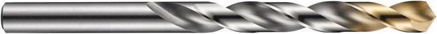 Produktbild Dormer Spiralbohrer DIN 338 Typ N A002 Nenn-Ø 13.9 mm HSS profilgeschliffen Blank/TiN Zylinder 4xD Rechts (13.9 Millimeter)
