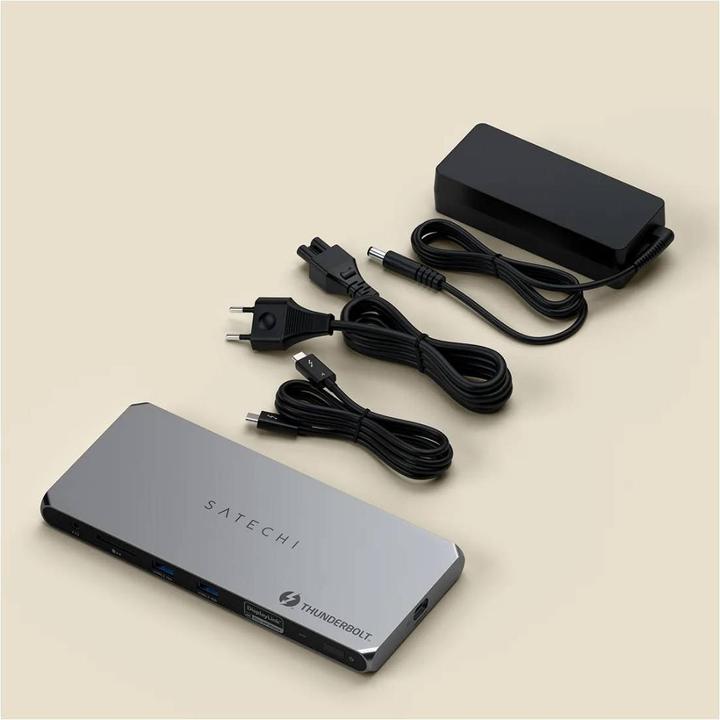 Actual product image Satechi Thunderbolt 4 Multi-Display Docking Station (Thunderbolt, 11 Ports)