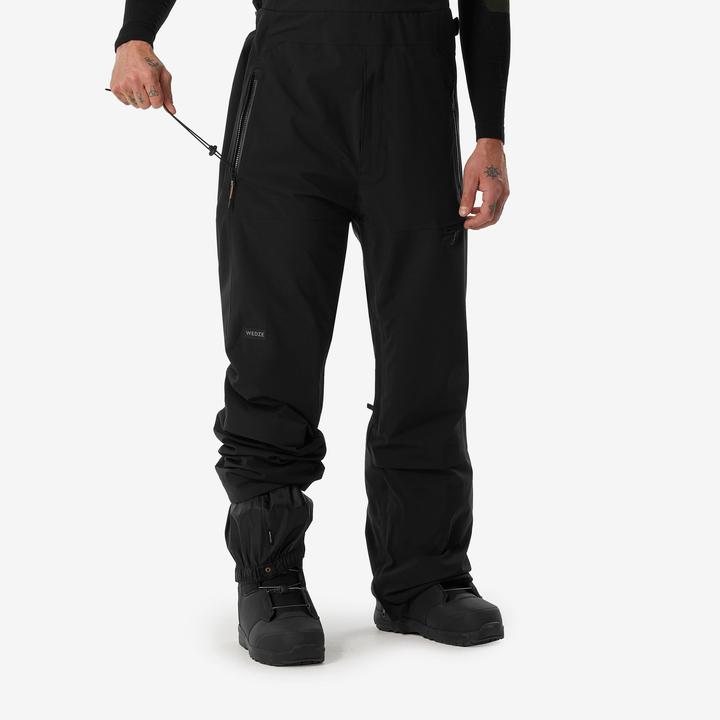 Produktbild Dreamscape Snowboardhose Latzhose Herren wasserdicht - 900 schwarz (XL)