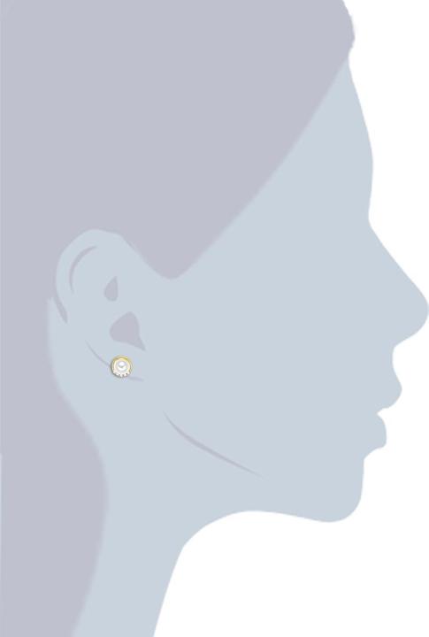 Produktbild Rafaela Donata Damen Sterling Silber Zirkonia Perlmutt gelbgold - 30356 (Sterling Silber)