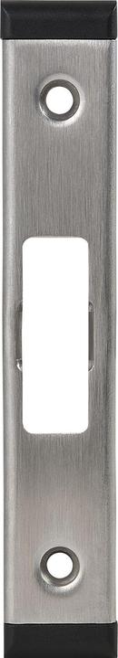 Produktbild GU Schliessblech f. MFV Secury 2-flg. U-Stulp 24 x 6 x 120 mm Zusatzfalle, Edelstahl (Türgriff)