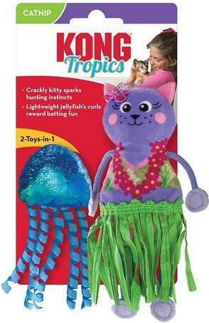 Immagine prodotto KONG Tropics Hula 2-Pack (Catmint giocattolo)