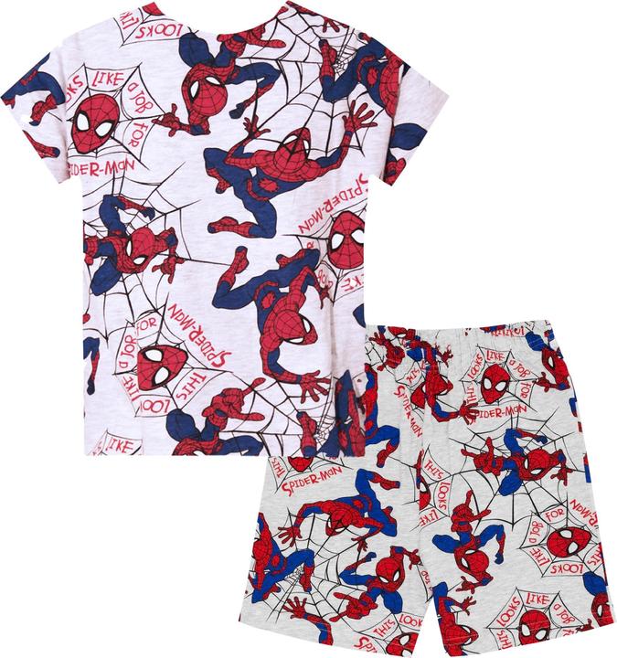 Produktbild Spiderman PyjamaSet Jungen mit kurzen Ärmeln (128)