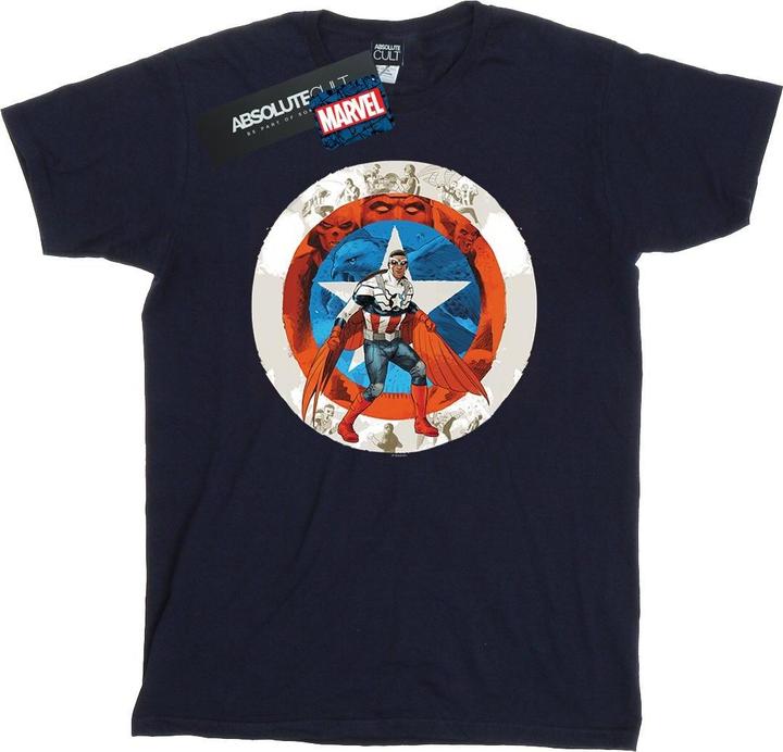 Captain America Sam Wilson Shield TShirt (3XL)