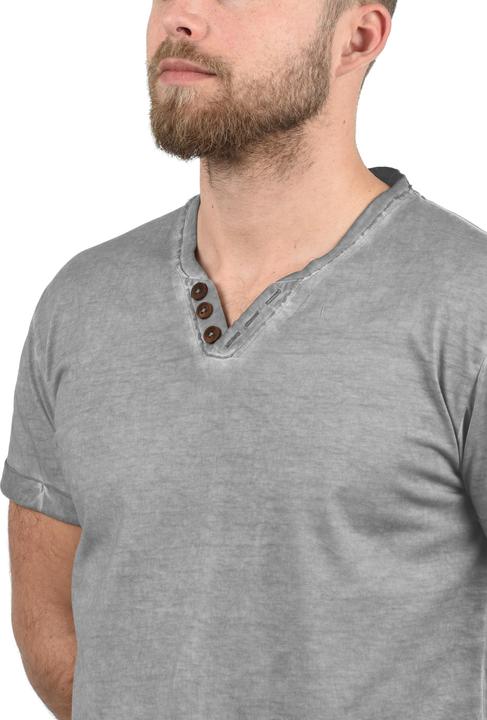Immagine prodotto Solid Tino T-Shirt A Maniche Corte Maglietta Da Uomo Con Collo A V In Cotone 100% (S)