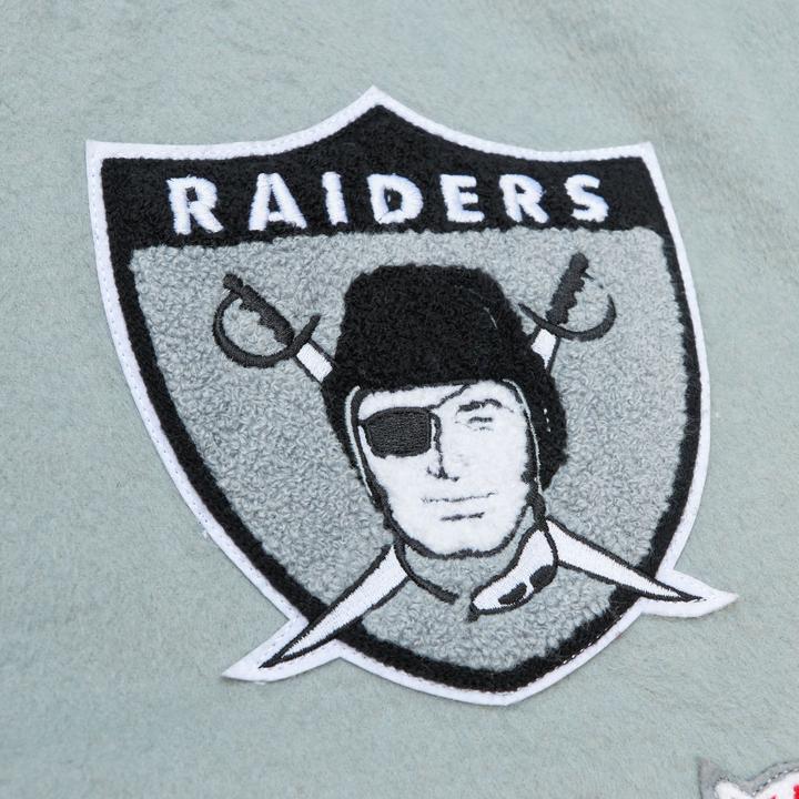 Actual product image Mitchell & Ness M&N Legacy Varsity Wool Jacket - NFL Oakland Raiders - M (M)