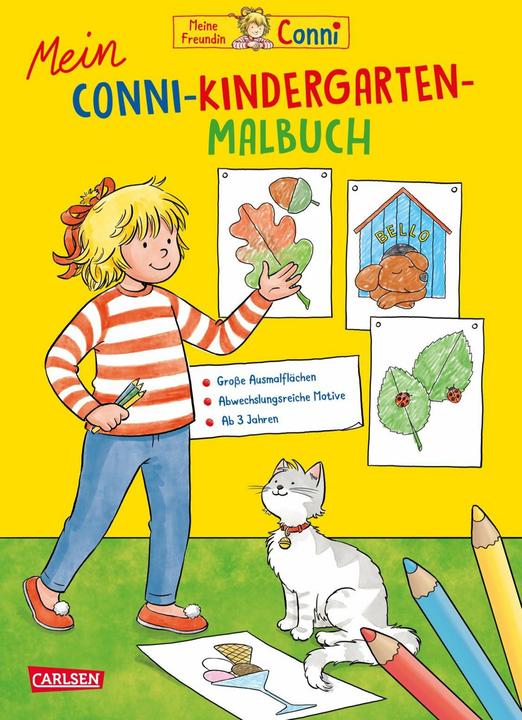 Produktbild Conni Gelbe Reihe (Beschäftigungsbuch): Mein Conni-Kindergarten-Malbuch