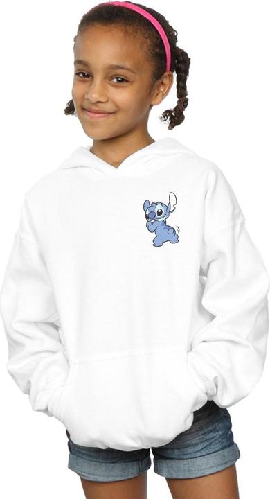 Produktbild Disney Lilo And Stitch Stitch Backside Breast Print Kapuzenpullover Mädchen (128)