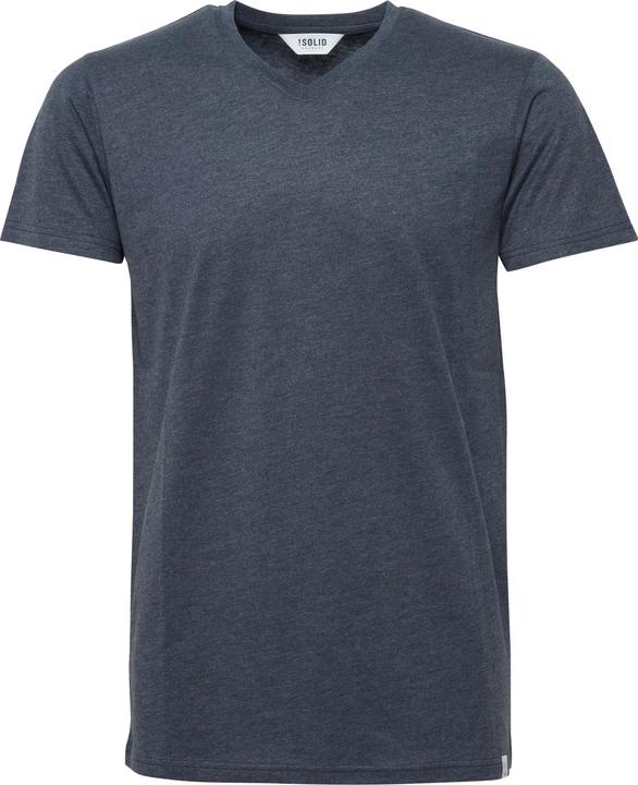 Immagine prodotto Solid Bedo T-Shirt A Maniche Corte Maglietta Da Uomo Con Collo A V In Cotone 100% (L)