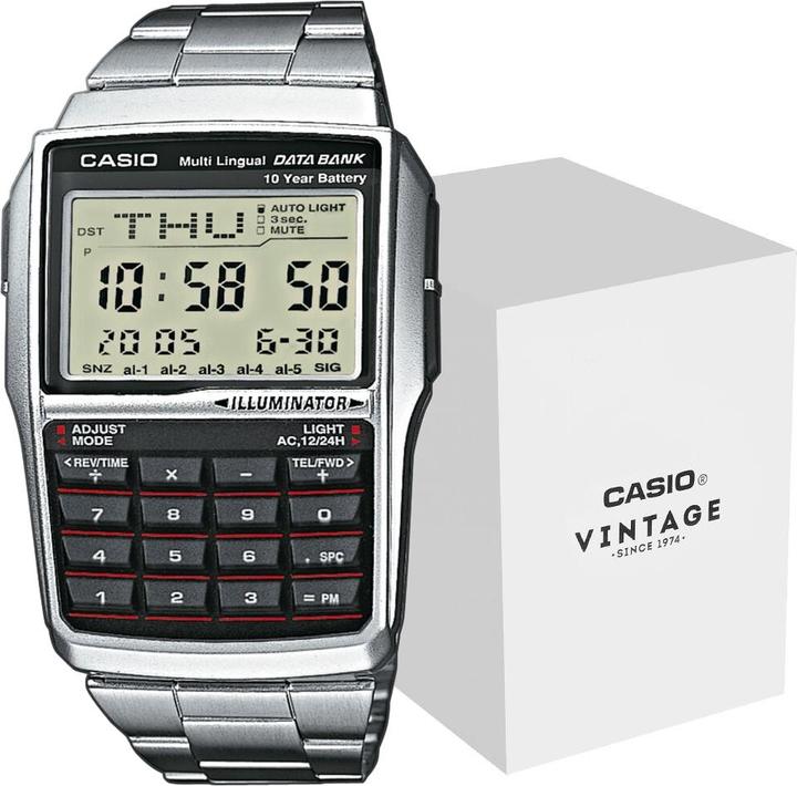 Actual product image Casio Databank (Digital watch, 37.40 mm)