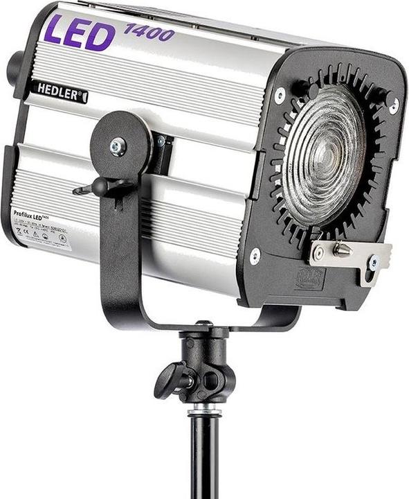 Produktbild Hedler Profilux LED 1400, 5600K mit Fresnellinse, Dimmbar von 5-100% (Studioleuchte)