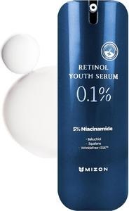 Mizon Retinol Youth 0,1% Retinol Serum mit Faltenpflege, Bakuchiol, Peptiden und Niacinamid 0,99 (28 ml)