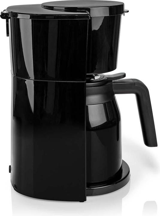 Actual product image Nedis Coffee Maker Maximum capacity: 1.0 l Number of cups at once: 8 Black