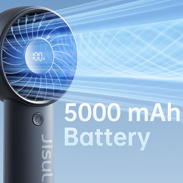 Produktbild Jisulife Handheld Fan Life4 (5000mAh) black