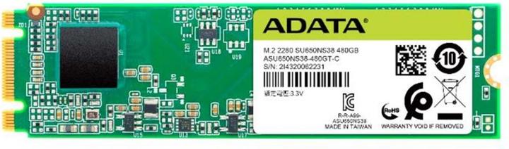 Adata Ultimate SU650 - 120 GB SSD - intern - M.2 2280 (120 GB, M.2)