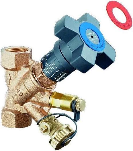 Image du produit Oventrop OV Vanne d'équilibrage Hydrocontrol VTR PN 25 bronze 1 vanne de mesure DN 25 1pouce I