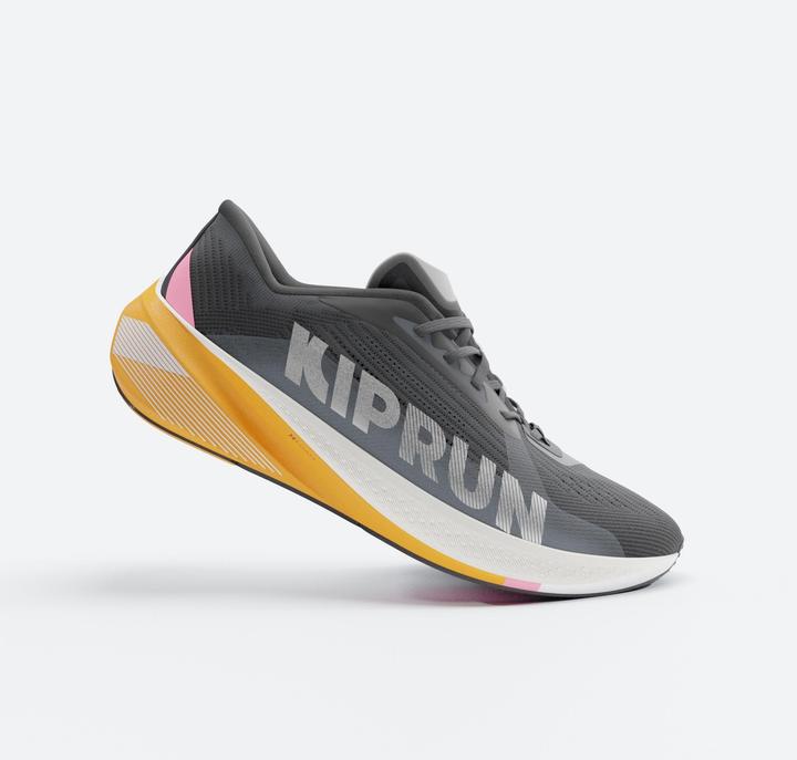 Kiprun Laufschuhe Strassenlauf Herren vielseitig - 500 Premium schwarz